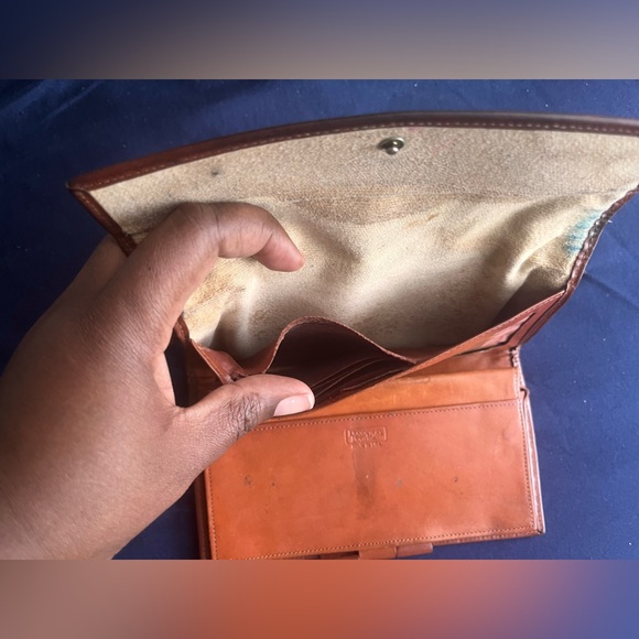 Vintage Dooney & Bourke Wallet Pre-Loved Kiss Lock Check book - Picture 8 of 8